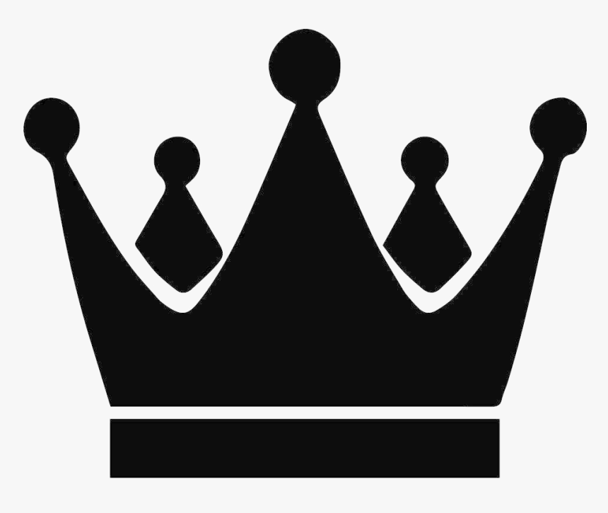 Crown King Silhouette Clipart Throughout Transparent - Black King Crown Clipart, HD Png Download, Free Download
