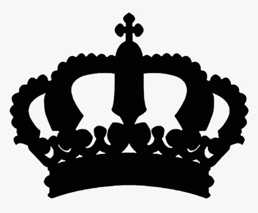 Transparent Crown Clip Art - Silhouette Queen Crown Clipart, HD Png Download, Free Download