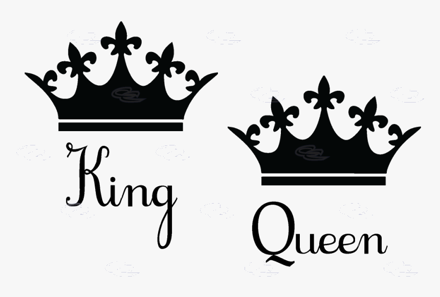 Queen Crown Silhouette At Getdrawings King Crowns Transparent - Drawing King And Queen Crowns, HD Png Download, Free Download