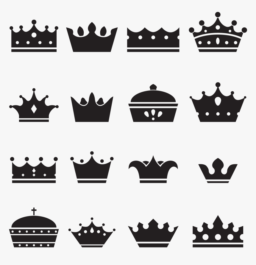Of Queen Elizabeth The - Black Queen Crown Silhouette, HD Png Download, Free Download