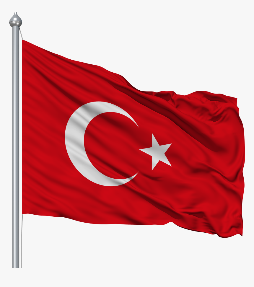 Turkey Flag In Png - Flag Of Turkey Png, Transparent Png, Free Download