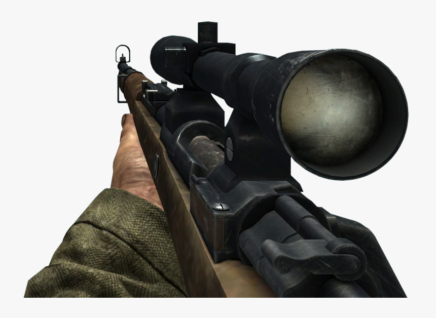 Call Of Duty Wiki - Cod Ww2 Sniper Png, Transparent Png, Free Download