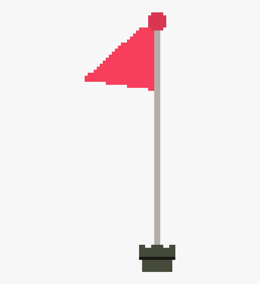 Mario Flag Pixel Art, HD Png Download, Free Download