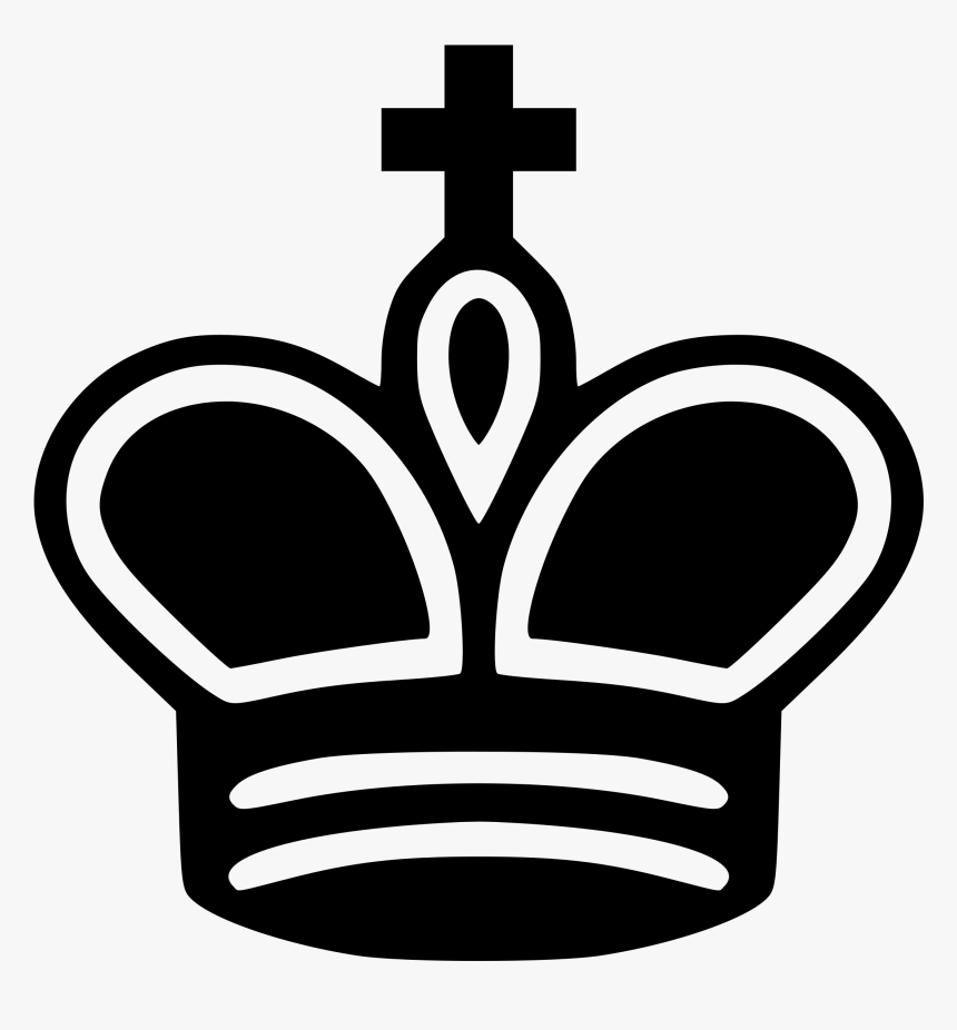 Transparent Crown Silhouette Png - Red Chess King, Png Download, Free Download