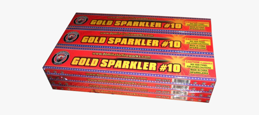 Gold Sparklers Num10, HD Png Download, Free Download