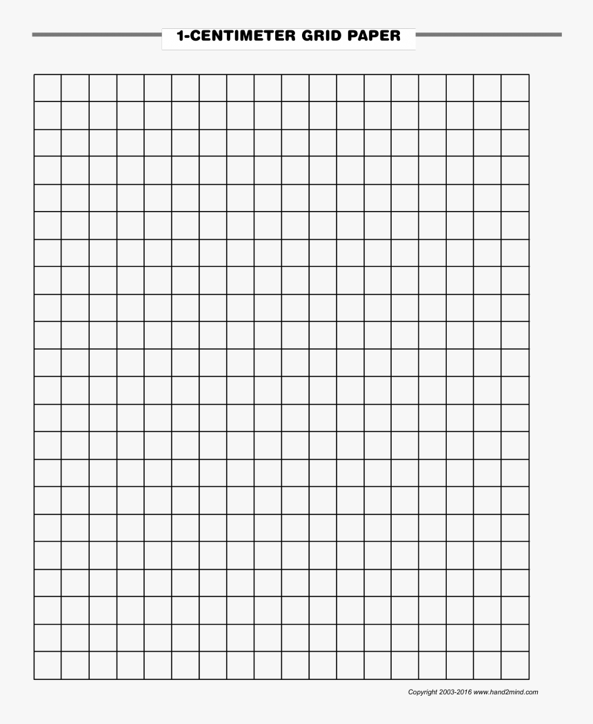 cm Graph Paper