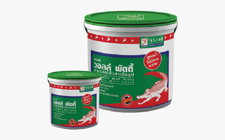 Crocodile Wall Putty - กาว ติด กระเบื้อง ตรา จระเข้, HD Png Download, Free Download