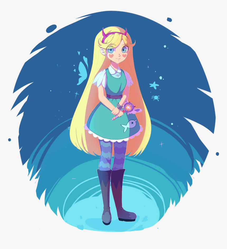 The Forces Of Evil , Png Download - Star Butterfly Narwhal Dress, Transparent Png, Free Download