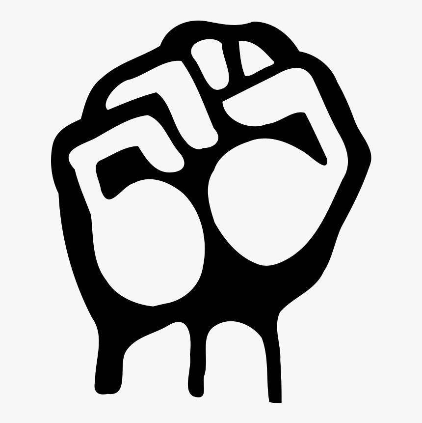 Right, Hand, Fist, Raised, Power, Sign, Symbol - Politics Clipart, HD Png Download, Free Download