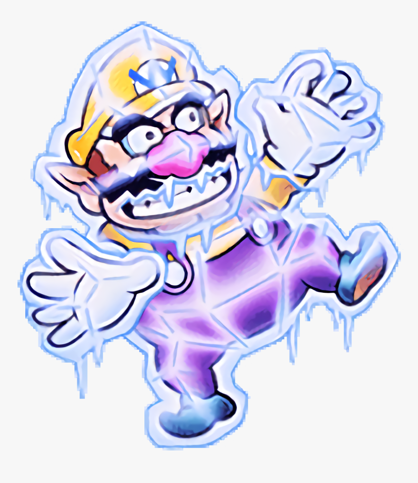 Icicle Clipart Frozen - Wario Land 3 Froze, HD Png Download, Free Download
