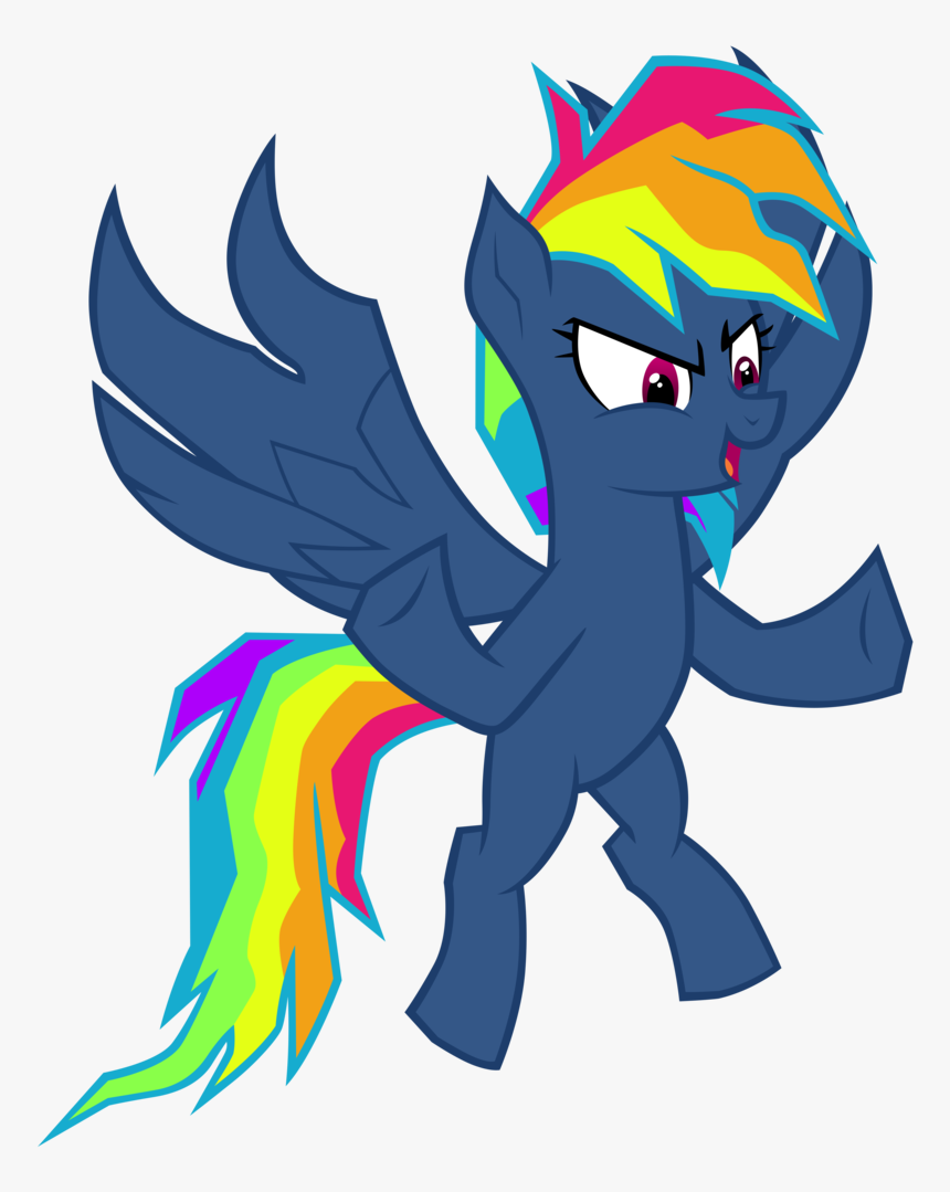 Pegasus Transparent Evil Library - Mlp All Evil Pony, HD Png Download, Free Download