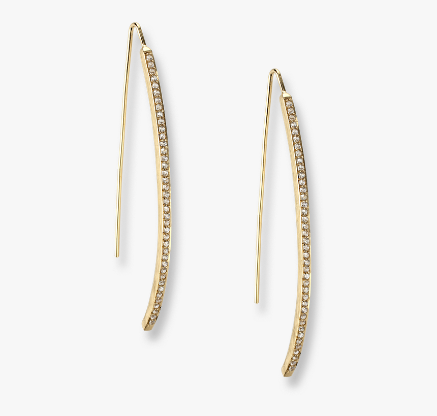 Nicole Barr Designs Gold Plated Sterling Silver Icicle - Earrings, HD Png Download, Free Download