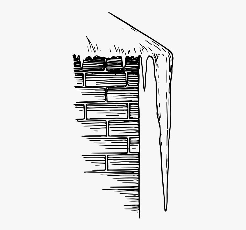 Icicle Line Art - Icicles Drawing Png, Transparent Png, Free Download