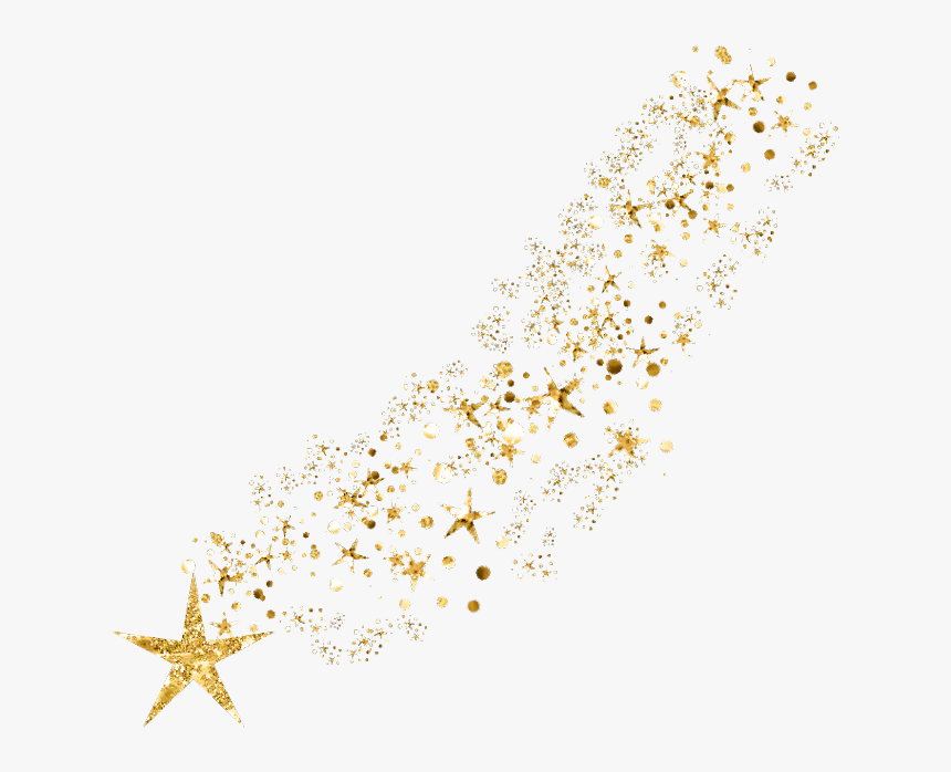Transparent Star Dust Clipart - Sparkle Gold Stars Png, Png Download, Free Download