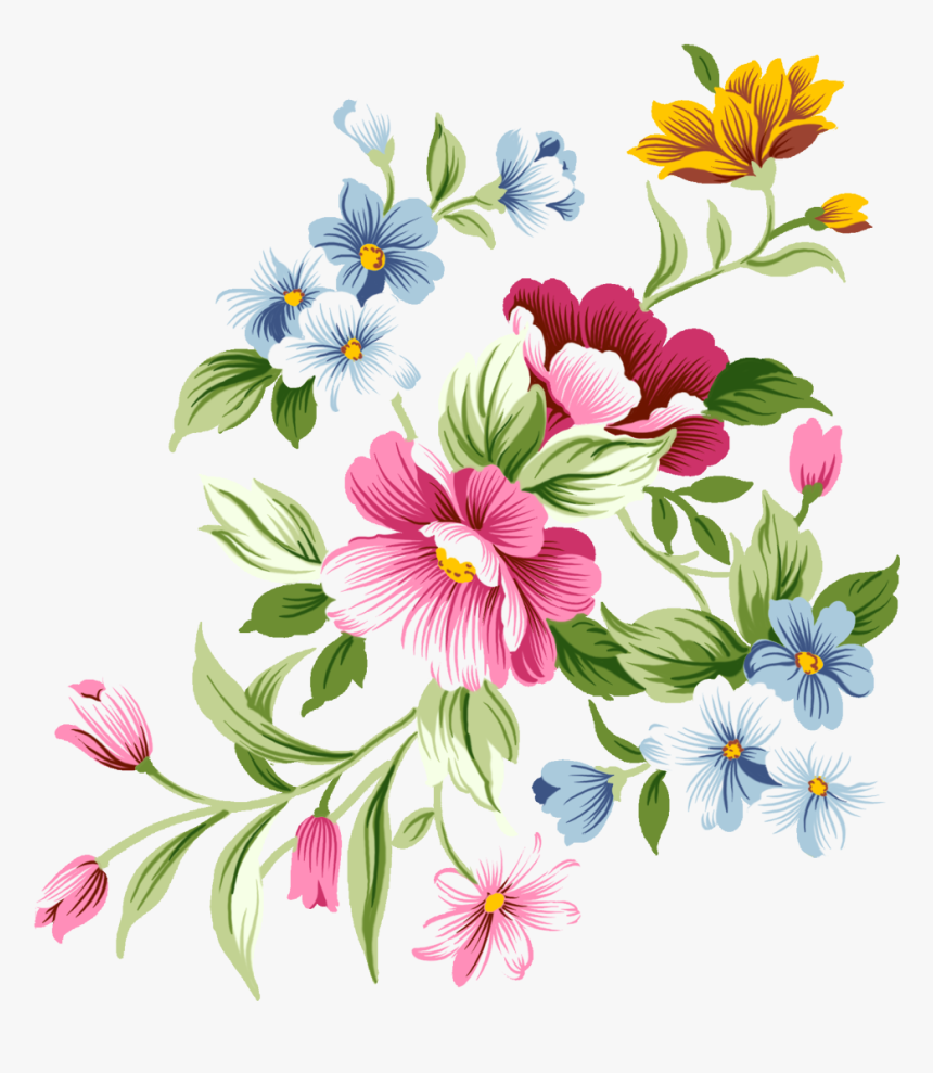 Transparent Image Png Flower - Floral Decoration Clipart, Png Download, Free Download