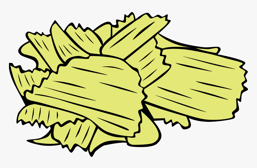 Fast Food, Snack, Potato Chips Clip Arts - Potato Chips Clip Art, HD Png Download, Free Download