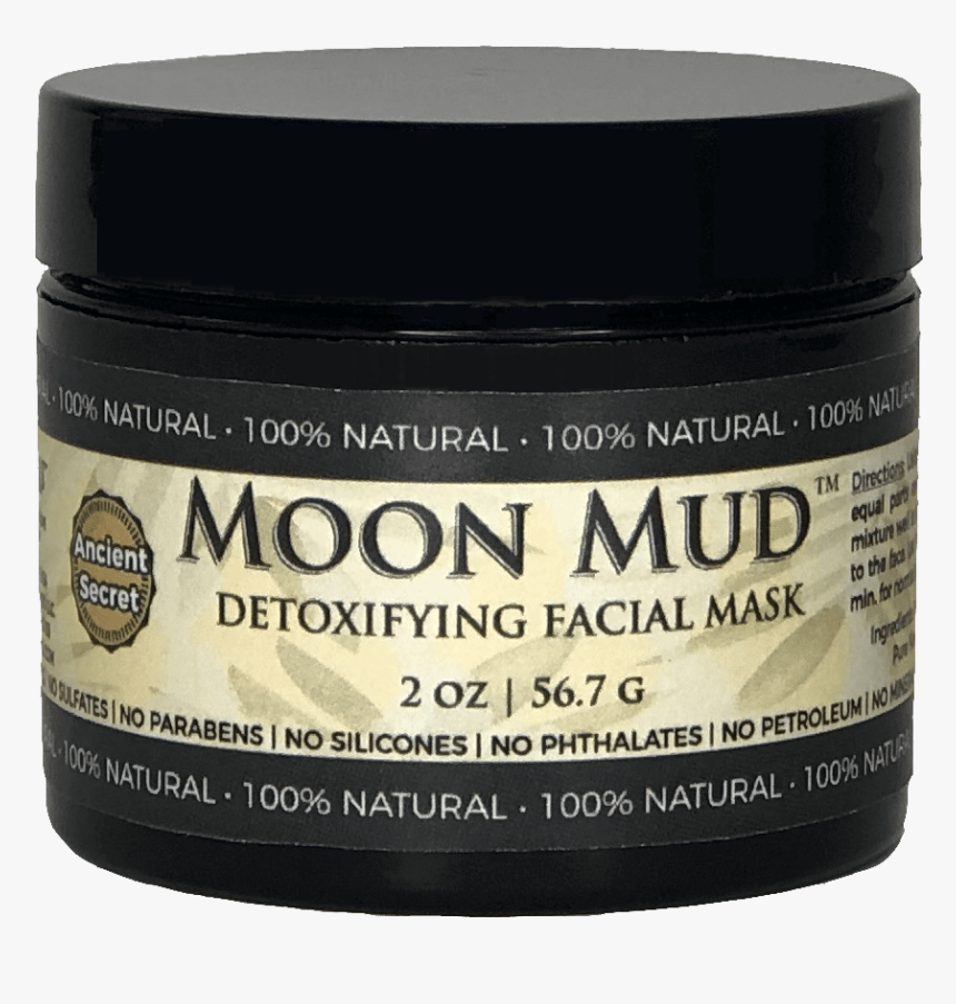 Moon Mud Detoxifying Clay Face Mask Bentonite Kaolin, HD Png Download, Free Download