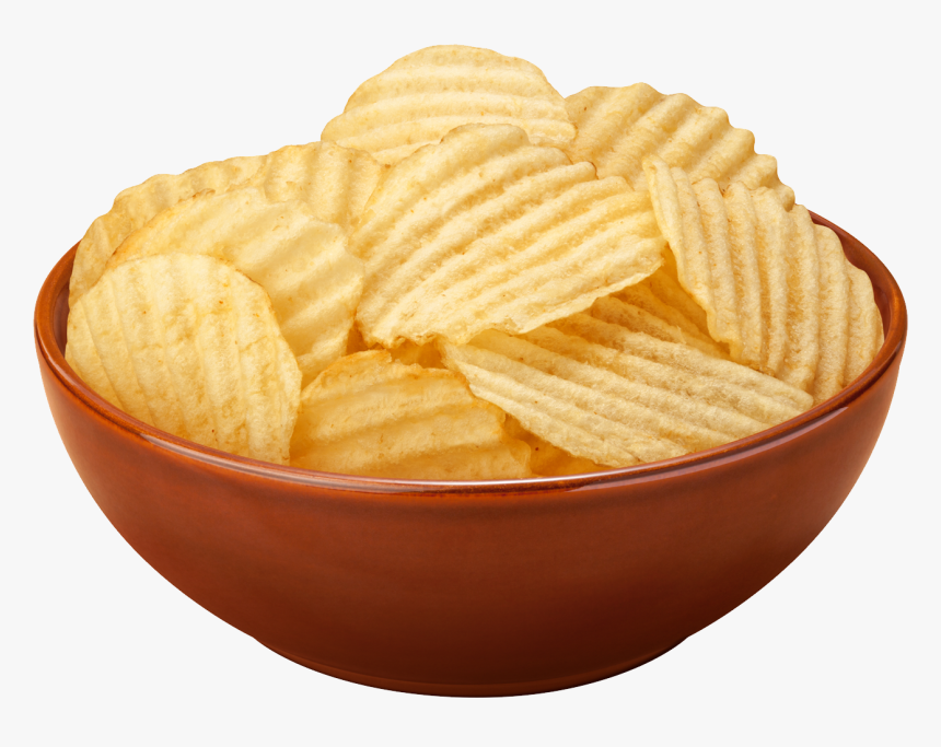 52130 - Bowl Of Potato Chips Png, Transparent Png, Free Download
