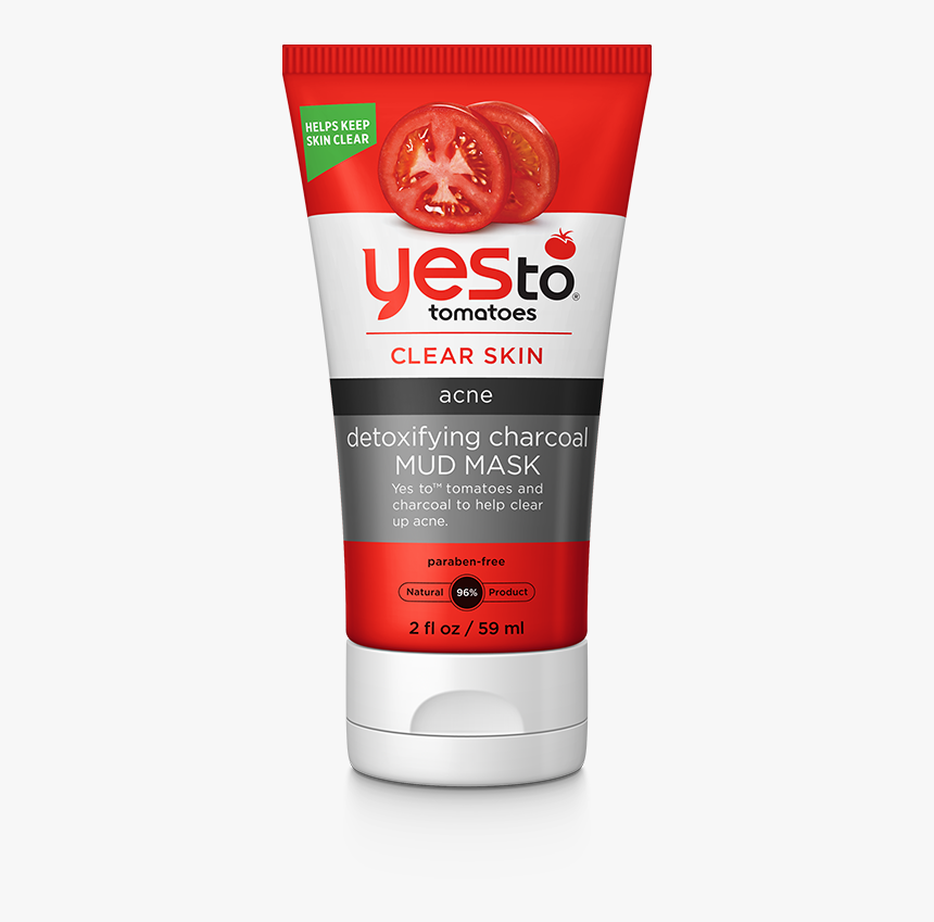 Product Photo - Yes To Tomatoes Charcoal Mask, HD Png Download, Free Download