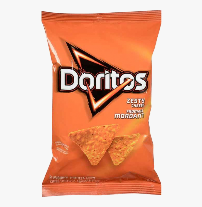 Doritos Zesty Cheese Tortilla Chips Png Freeuse Download - Tangy Cheese Doritos, Transparent Png, Free Download