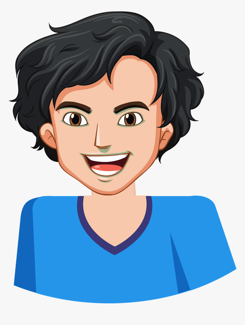 Boy Laughing Png - Boy Laughing Cartoon Png, Transparent Png, Free Download