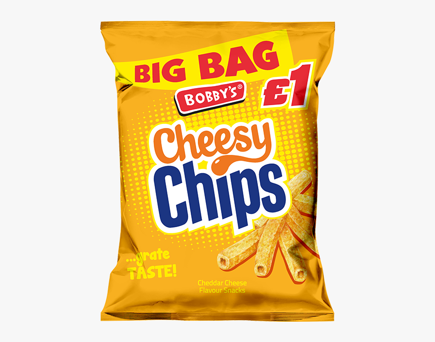 Cheesy Chips - Bobbys, HD Png Download, Free Download