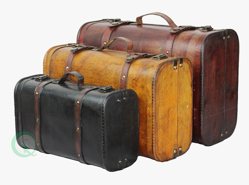 Transparent Suitcase Png - Vintage Suitcase On Mountain, Png Download, Free Download