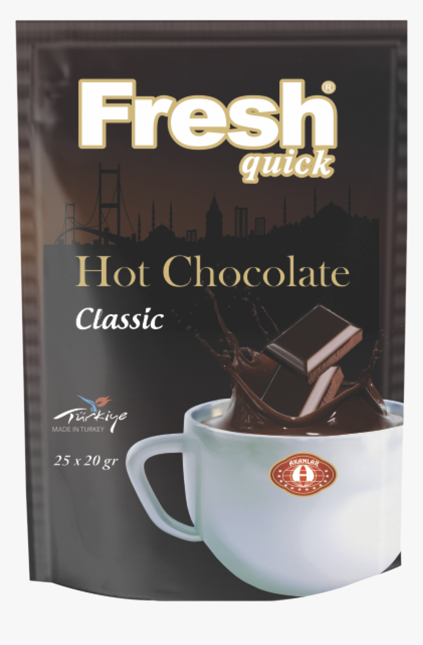 Fresh Quick Hot Chocolate 20 Gr - Coffee Cup, HD Png Download, Free Download