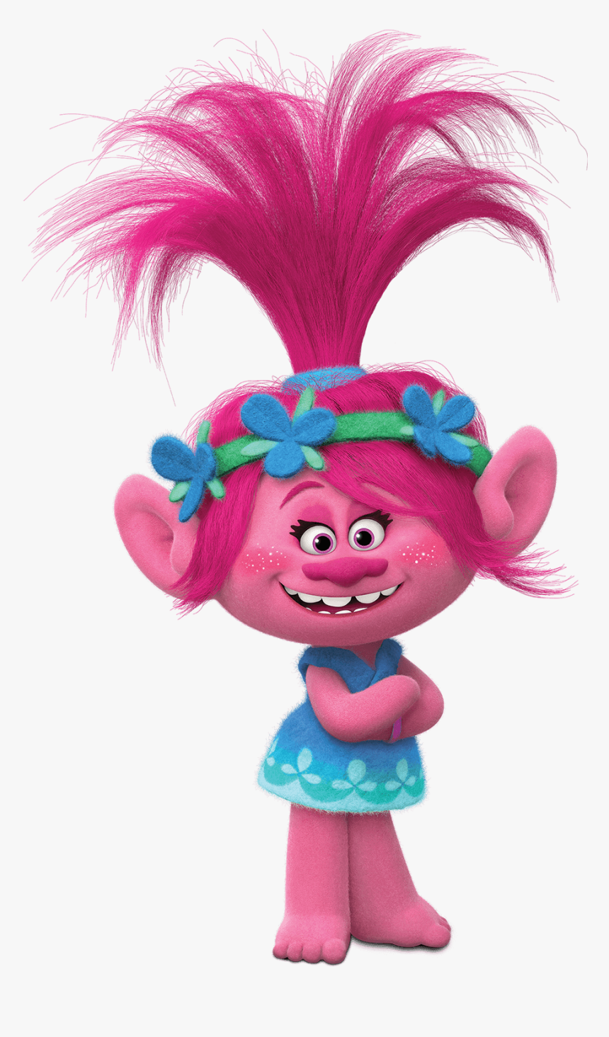 Poppy Troll, HD Png Download - kindpng