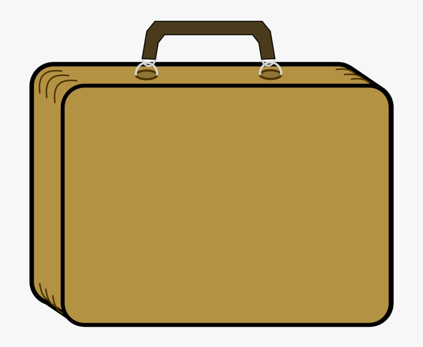 Clip Art Transparent Public Domain Clip Art - Suitcase Clipart, HD Png Download, Free Download