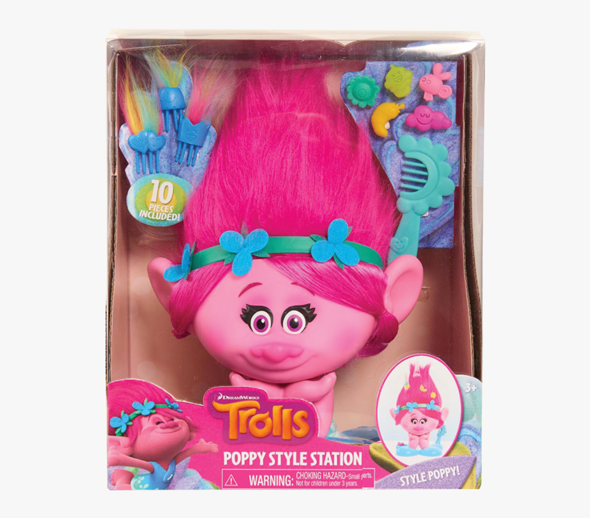 Trolls Poppy Style Station, HD Png Download, Free Download