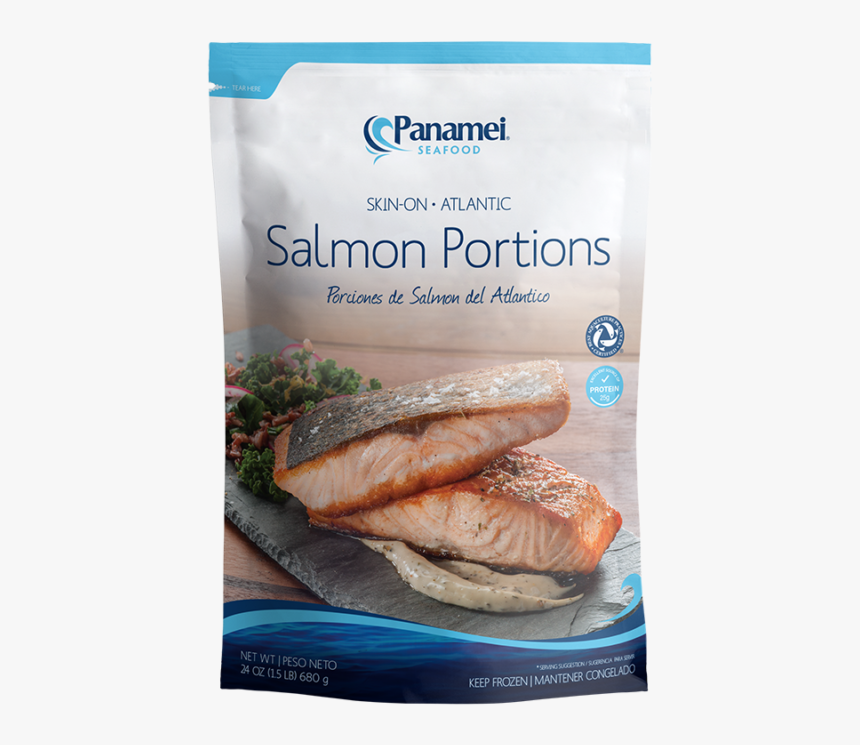 Atlantic Salmon Portions - Panamei Salmon Portions, HD Png Download, Free Download