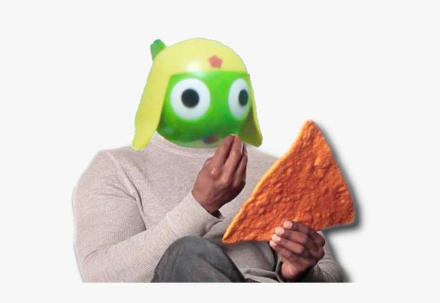 Product - Handsome Black Man Holding Dangerously Large Dorito, HD Png Download, Free Download