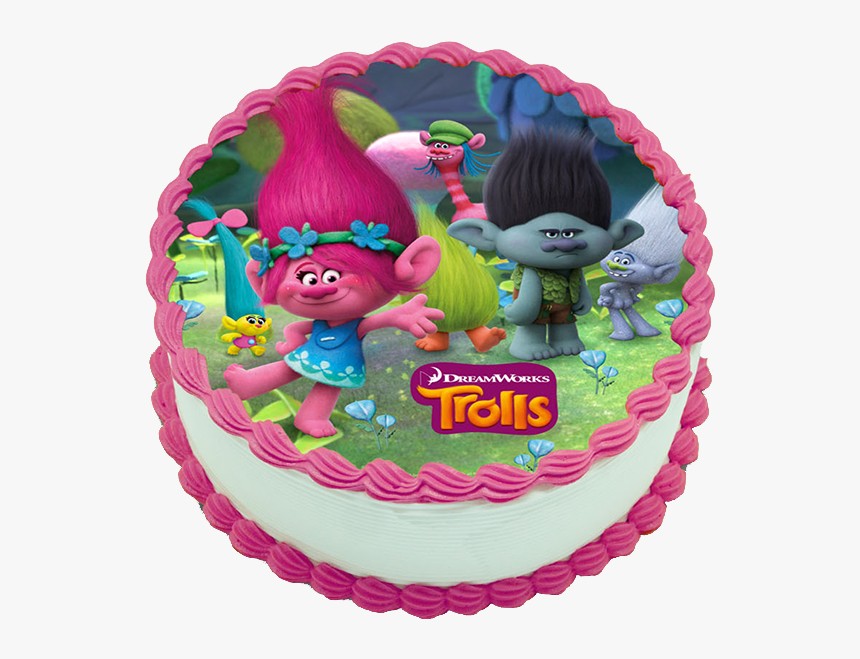 Meet The Trolls - Trolls Image For Cake, HD Png Download, Free Download