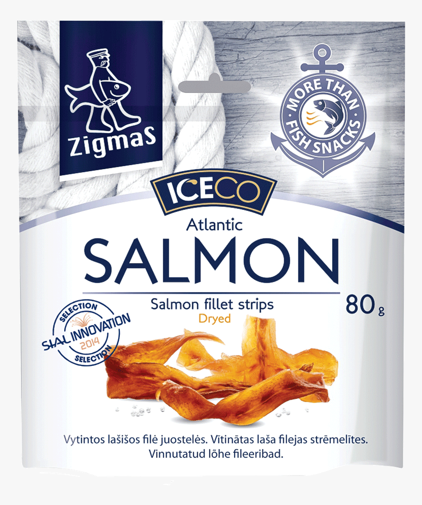 Http - //www - Icecofish - Com/wp Dried Salmon Fillet - Iceco Salmon Fillet Strips, HD Png Download, Free Download
