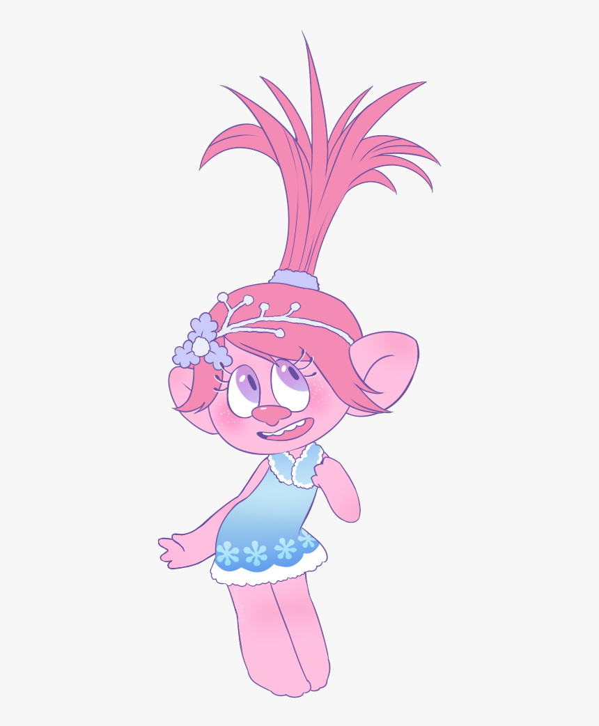 Dreamworks Trolls Trolls Princess Poppy Trolls Holiday - Cartoon Poppy Trol...