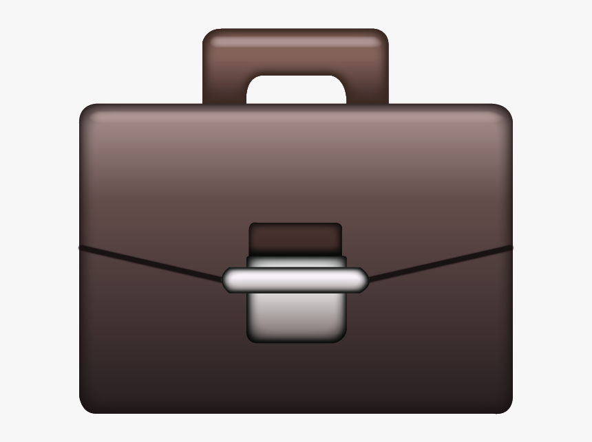 Suitcase Emoji Png - Briefcase Emoji Transparent, Png Download, Free Download