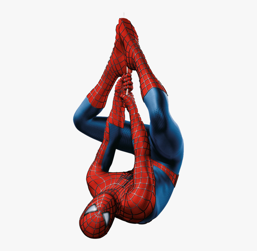 Spiderman Hanging Upside Down, HD Png Download, Free Download