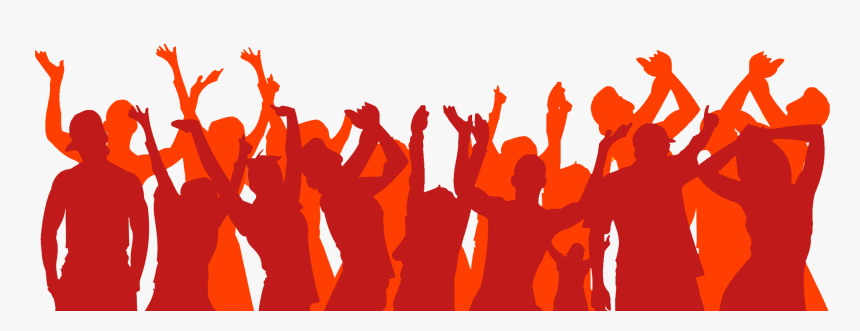 Transparent Crowd Of People Png - People Dancing Transparent, Png Download, Free Download