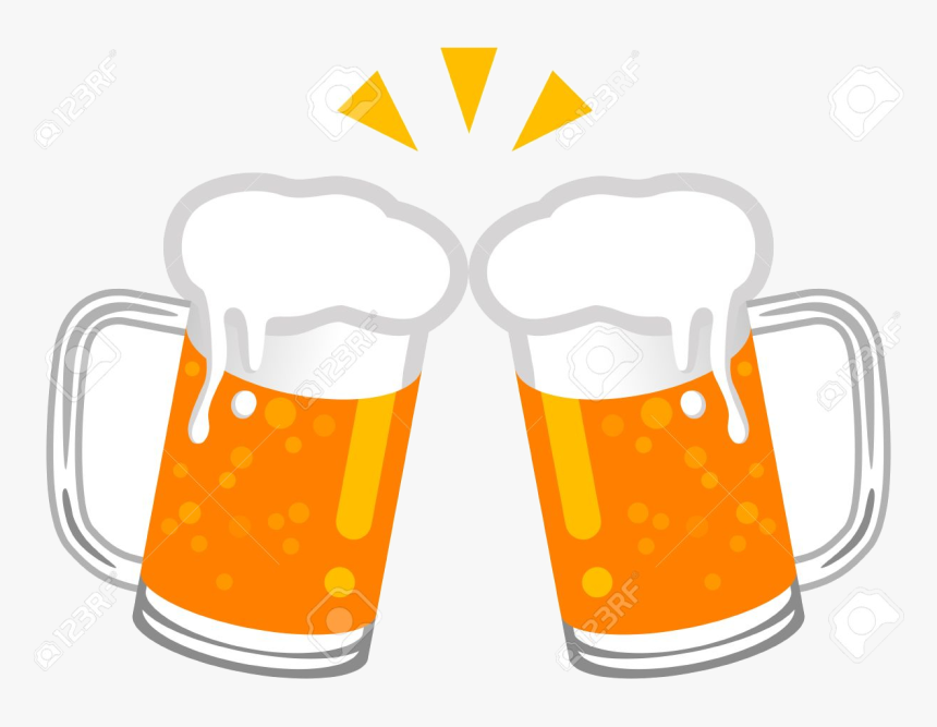 Beer Clipart To Printable Free Images Transparent Png - Pint Glass Beer Cheers Clipart, Png Download, Free Download