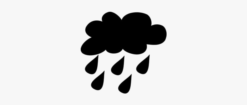 Raindrops Png Transparent Image For Download - Clouds Silhouette Png, Png Download, Free Download