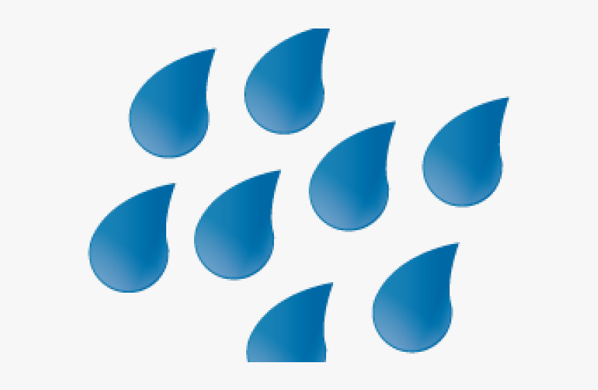 Raindrops Clipart - ฝน Png, Transparent Png, Free Download