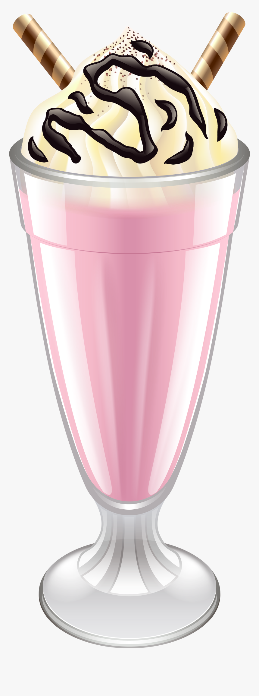 Ice Cream Clip Art - Milkshake Clipart Png, Transparent Png, Free Download