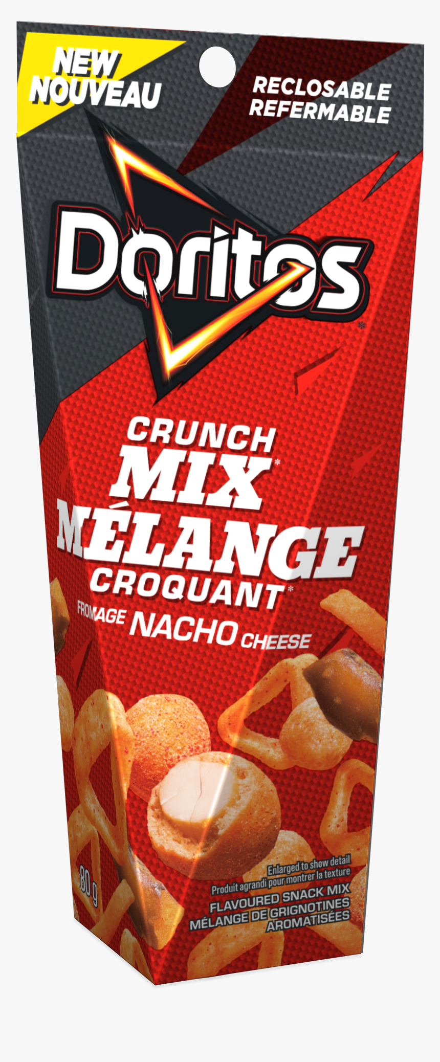 Doritos Crunch Mix™ Nacho Cheese Flavoured Snack Mix - Doritos, HD Png Download, Free Download