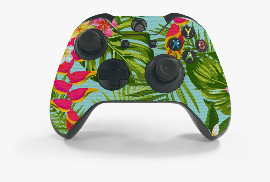 Xbox One Controller Hawaiian Decal Kit"
 Class="lazyload - Game Controller, HD Png Download, Free Download