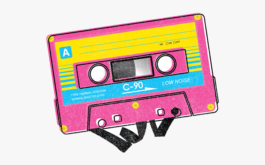 #90s #tape#freetoedit - Back To The 90's Theme, HD Png Download, Free Download