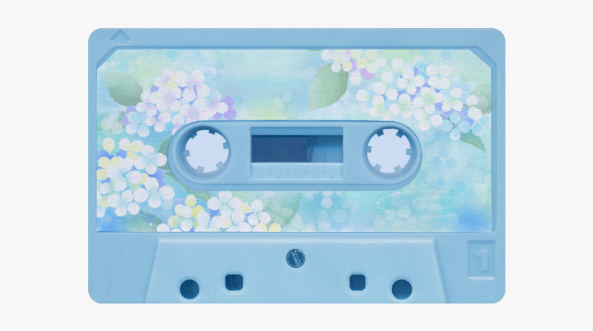 Vintage Retro Soft Blue Cassette Tape Doormat - Cassette Tape Transparent, HD Png Download, Free Download