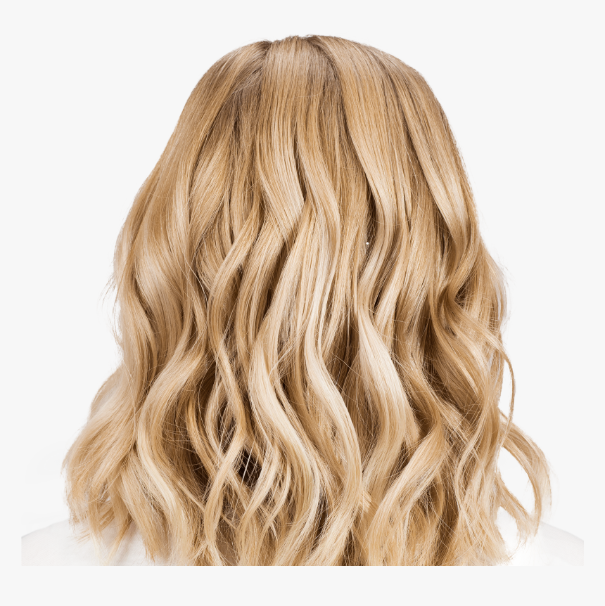 Natural Blonde Hair , Png Download - Blond Hair From The Back, Transparent Png, Free Download