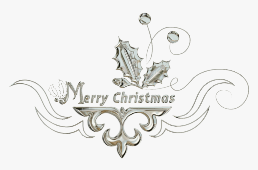 Christmas Text 4 - Emblem, HD Png Download, Free Download