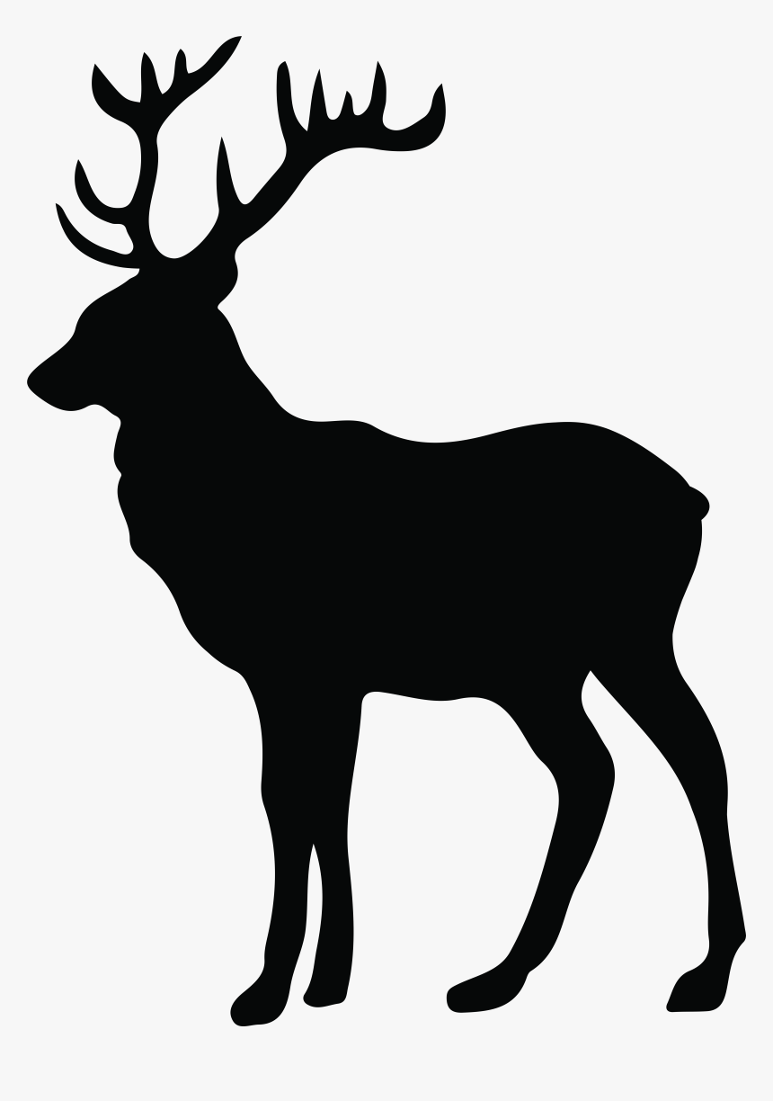 Whitetail Deer Silhouette, HD Png Download, Free Download